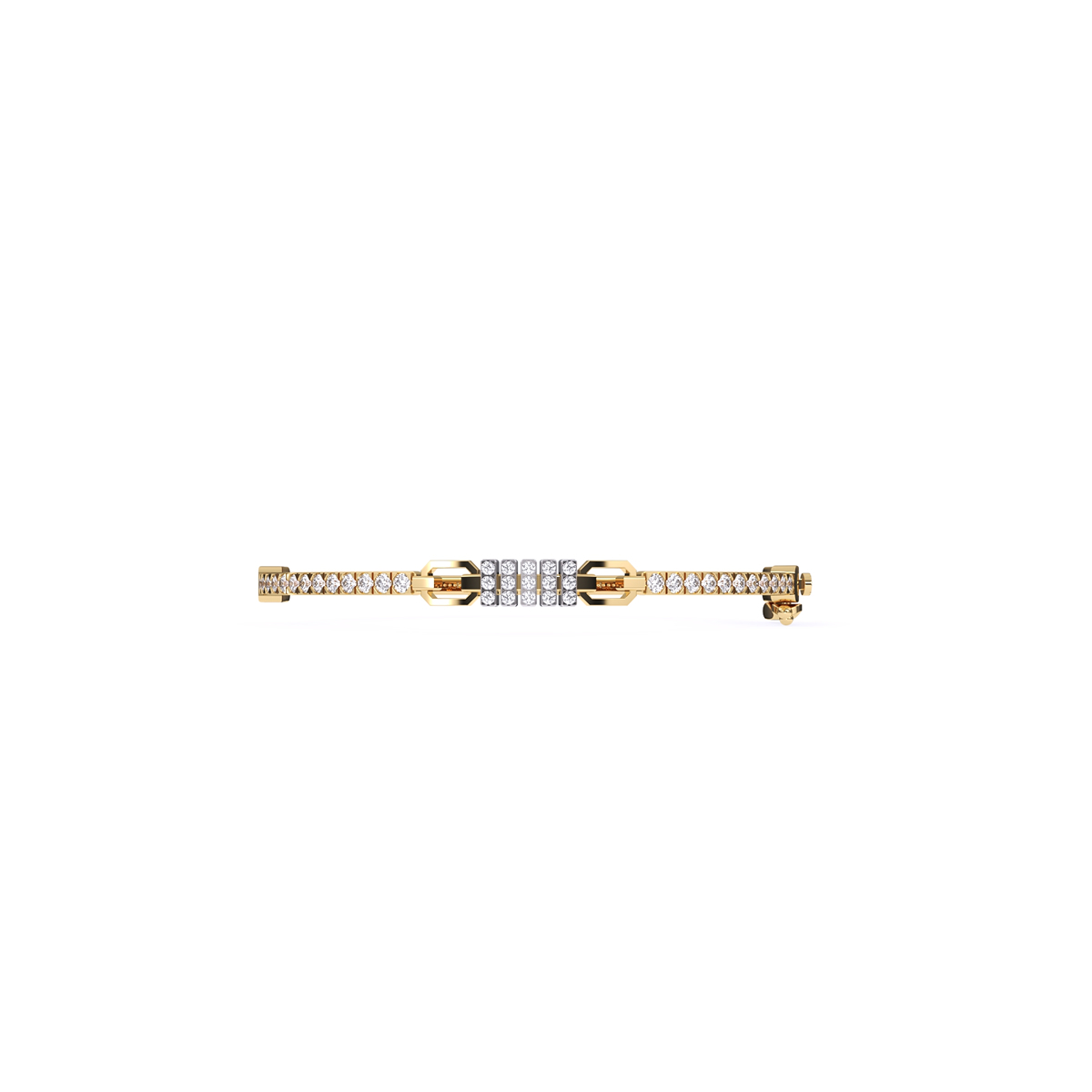 Amazing Half Eternity Diamond Bracelet